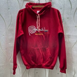 Men’s Red Pullover Hoodie